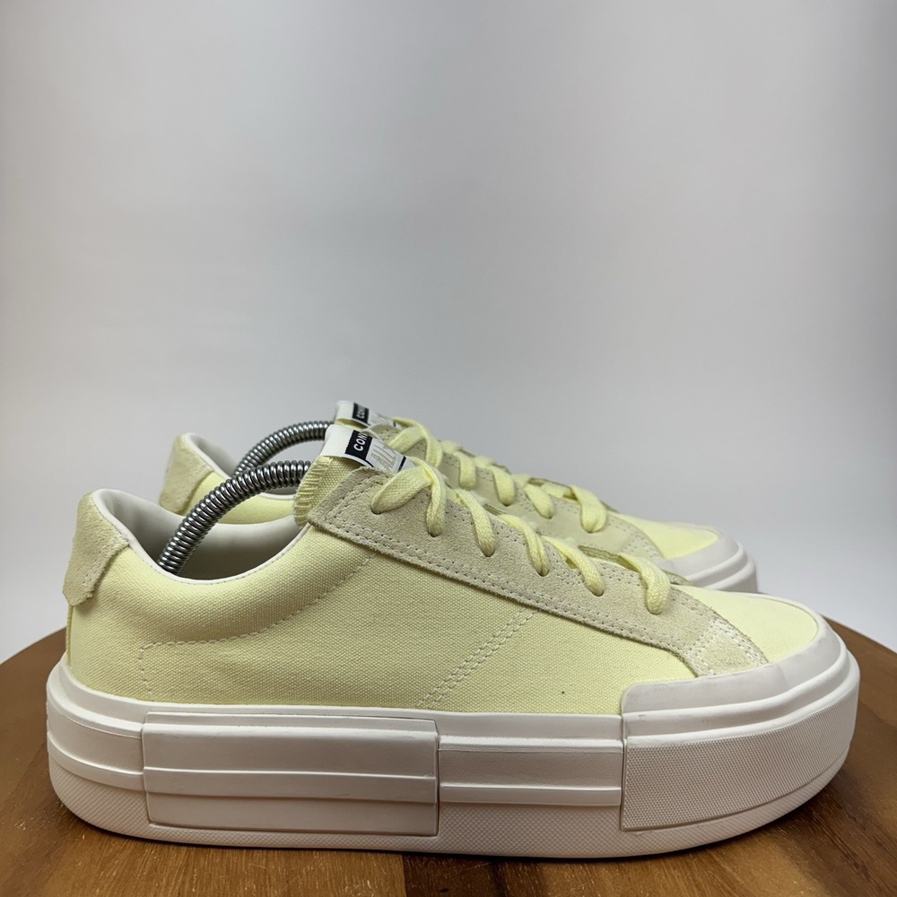 New NWT Mens Converse Cruise Low Lemon Slushy Canvas Casual Sneakers Size 9 D